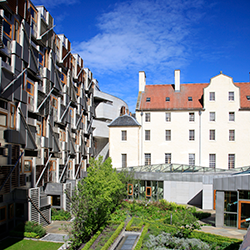 Picture of Queensberry House and the MSP block