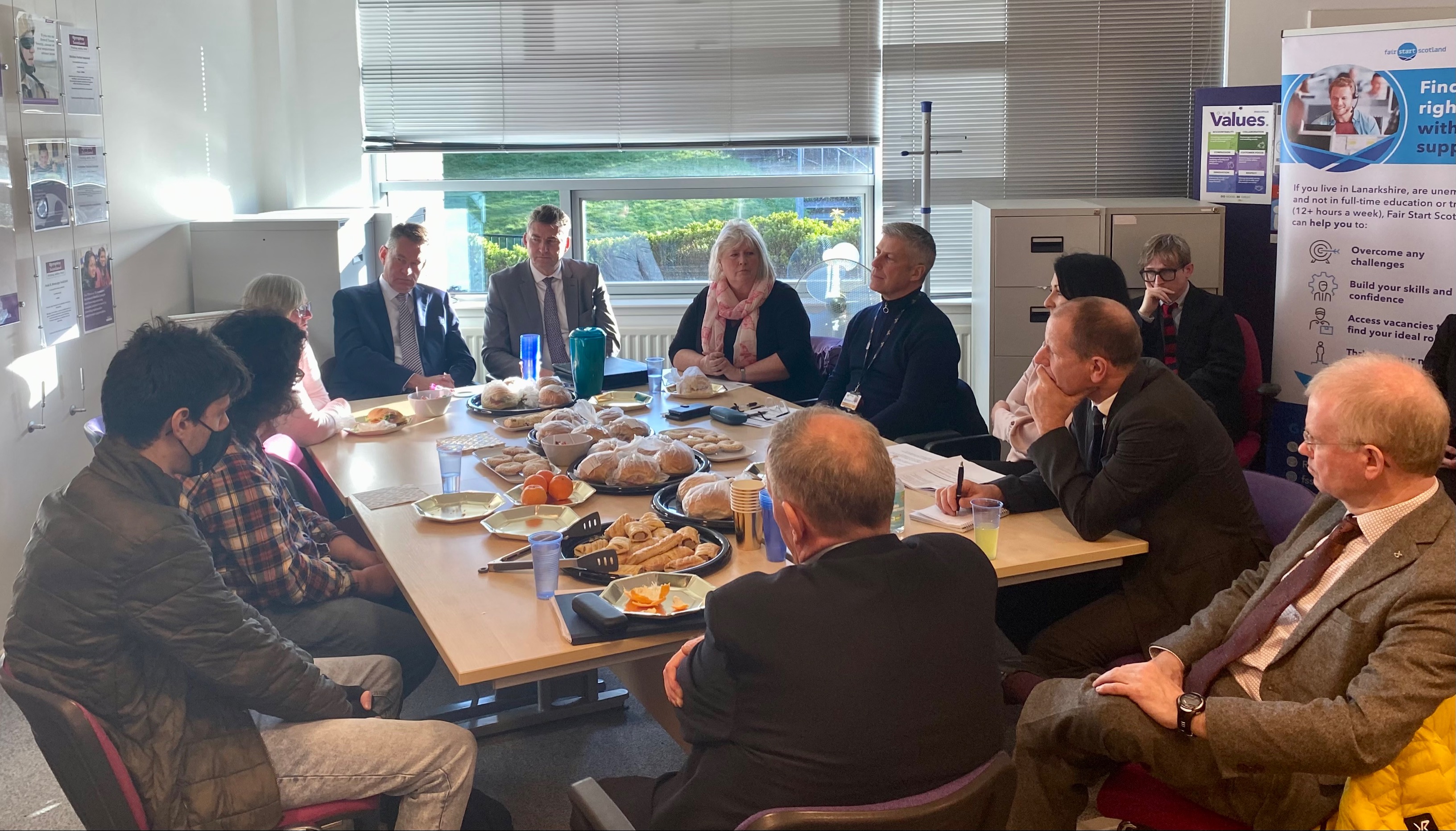 The Committee spoke to service users about their experiences which led them into unemployment and the support offered to them to help them back into work.